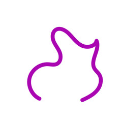 Wriggly scribble doodle line vector 