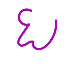 Wriggly scribble doodle line vector 