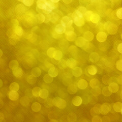 Fototapeta premium Yellow square bokeh background for seasonal, holidays, celebrations and all design works