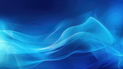 Foto op Plexiglas ocean blue energy background illustration wave solar, hydro tidal, clean electricity ocean blue energy background © vectorwin