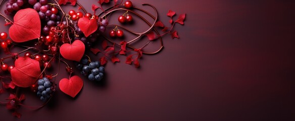 Obraz premium valentine' day champagne