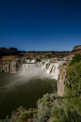 Fototapeta na wymiar Shoshone Falls in Idaho, USA. stock photo