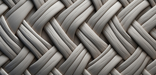 An ultra-high-definition image of a 3D wall texture with a complex, interwoven rope pattern. 8k,