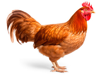 Fototapeta premium chicken or rooster on transparent background