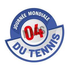 Journée mondiale du tennis le 4 mars