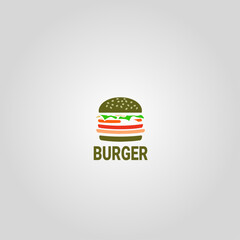 burger logo color