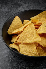 Corn chips, the concept of junk food and snacks