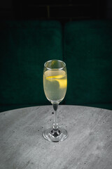 Champagne, an alcoholic drink