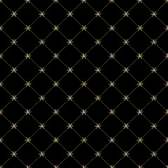 Christmas luxury seamless pattern.