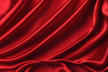 red silk background