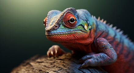 Exotic Majesty: Chameleon Encounter