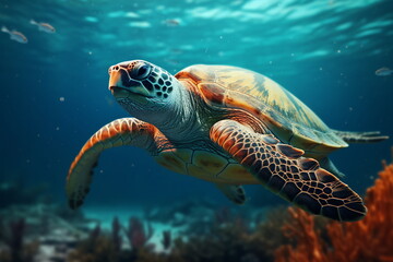 Oceanic Journey - Sea Turtle