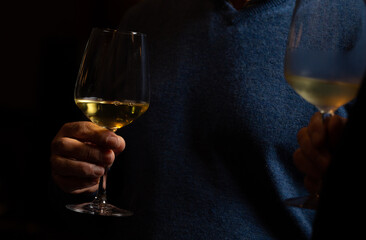 White Wine Tasting Tour in a Restaurant in Portugal.