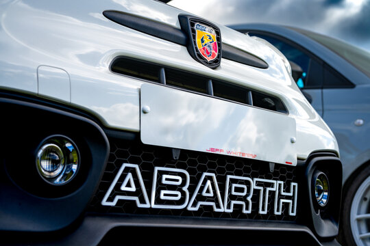 Fiat Abarth 595 Close Up of Front Grille