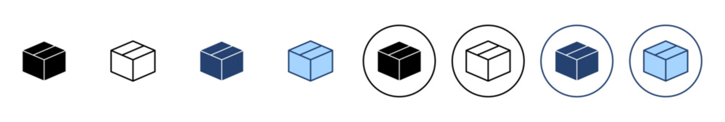 Box icon vector. box sign and symbol, parcel, package