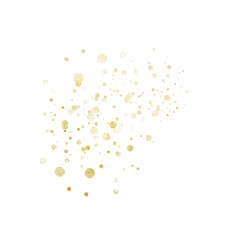 Gold glitter Border frame 