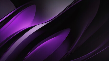 Moderner einfacher dunkelvioletter abstrakter Hintergrund für breites Banner. Lila polygonaler abstrakter Hintergrund. geometrische Illustration mit Farbverlauf. Hintergrundtexturdesign für Poster, Ba