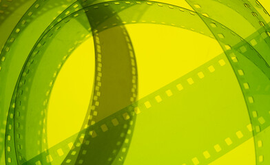beautiful color background wallpaper with film strip