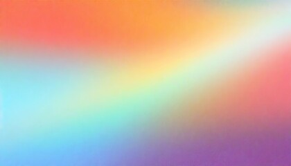 Abstract of gradient rainbow background.