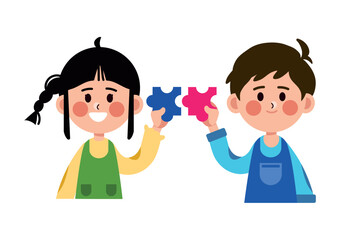 autism kids character