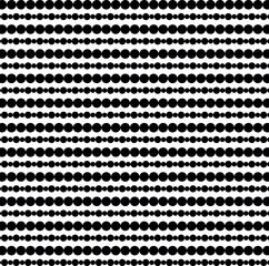 Horizontal dense screentone with dots or circles 