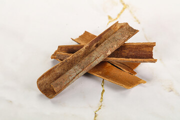 Natural wild organic cinnamon aroma