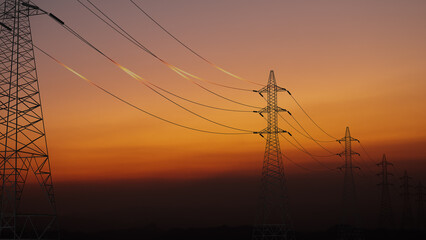 Power Transmission Lines for Electricity