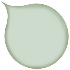 Beautiful round letter frame.