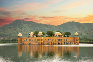 Jal Mahal,water palace, is a palace in the middle of the Man Sagar Lake in Jaipur city, the capital...