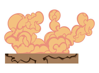 sandstorm design illustration