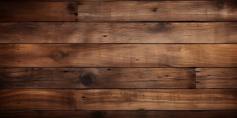Obraz premium Old wood background texture and floor surface, wooden and background texture, Generative AI illustrations.
