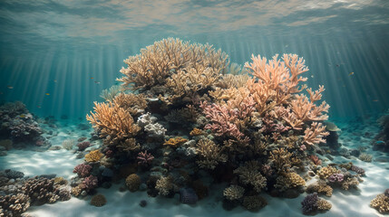 The coral reefs are diverse ecosystems which are so important for marine lifes