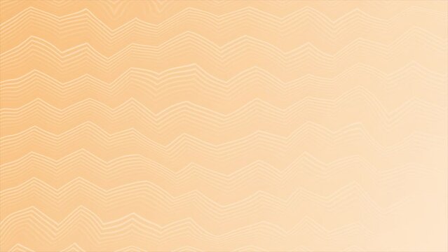 Orange color simple and elegant zig – zag pattern lines minimal geometrical background