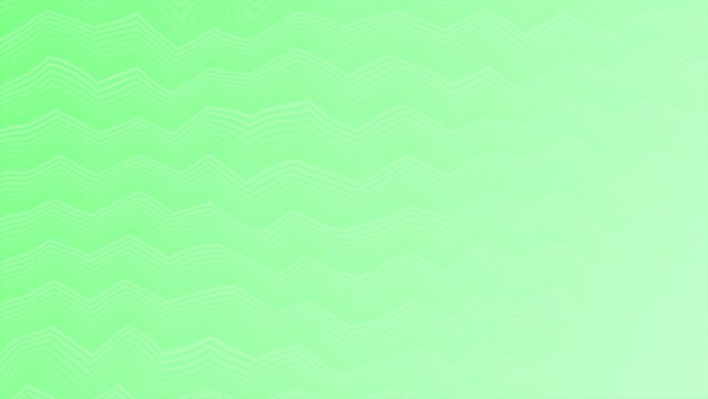 Green color simple and elegant zig – zag pattern lines minimal geometrical background