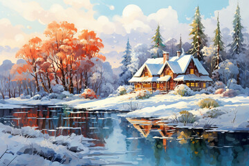 Fototapeta premium Winter background winter wallpaper winter background wallpaper winter image winter deisgn