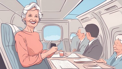 Obraz premium couple in the office