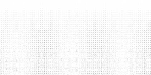 Halftone gradient. Dotted gradient, smooth dots spraying and halftones dot background seamless horizontal geometric pattern vector template set. Abstract dot gradient halftone pattern modern - obrazy, fototapety, plakaty