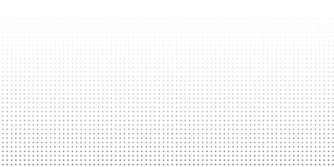 Fotobehang Halftone gradient. Dotted gradient, smooth dots spraying and halftones dot background seamless horizontal geometric pattern vector template set. Abstract dot gradient halftone pattern modern © Afrin