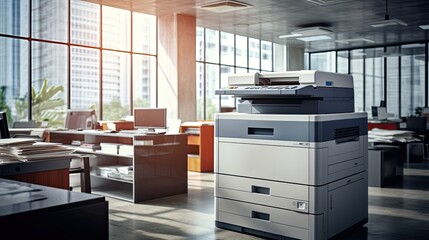 office format photocopier - obrazy, fototapety, plakaty