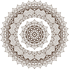vector lineal mandala background