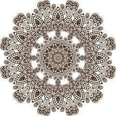 vector lineal mandala background