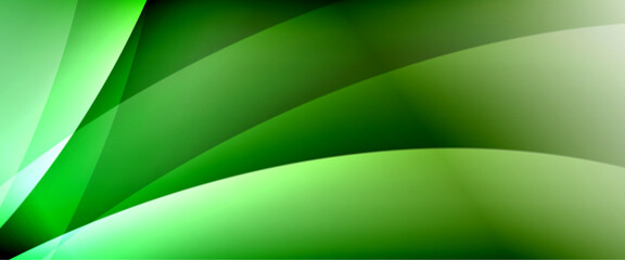 Dynamic flowing waves on gradient color background. Vector illustration For Wallpaper, Banner, Background, Card, Book Illustration, landing page