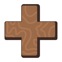 wood toy cross