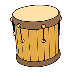 wood toy drum