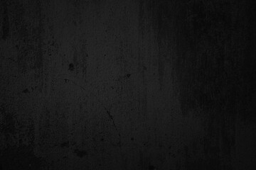 Black dark concrete wall background. Pattern board cement texture grunge dirty scratched for show...
