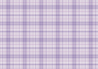 シックでシンプルなチェック柄 パープル系