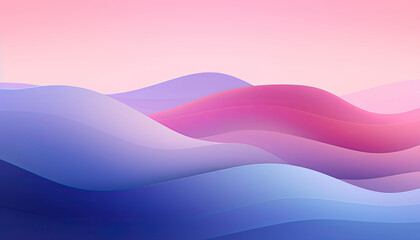 Vibrant Abstract Background with Playful and Colorful Waves - Dynamic Design for digital