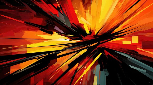 artistic abstract dynamic background illustration energetic motion, flowing vibrant, contemporary futuristic artistic abstract dynamic background