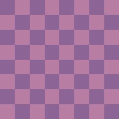 Chess design with purple color. Purple chess seamless pattern for fabric and wallpapers 