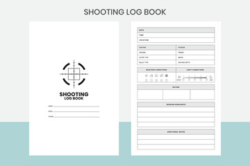 Shooting Log Book Kdp Interior
